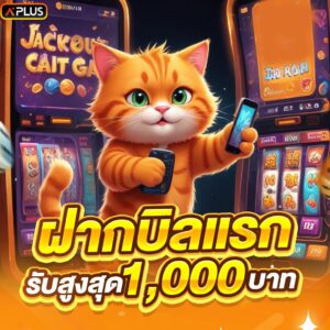 ฝากบิลแรกรับสูงสุด 1000 บาท